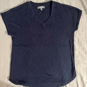 Navy blue v neck